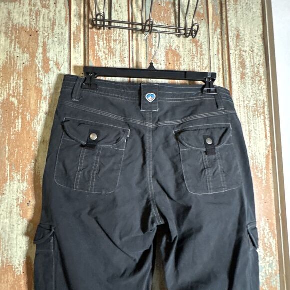 Kuhl Splash Roll Up Pants Women’s 8 Black Hiking Outdoor Camping Cargo - Picture 11 of 16